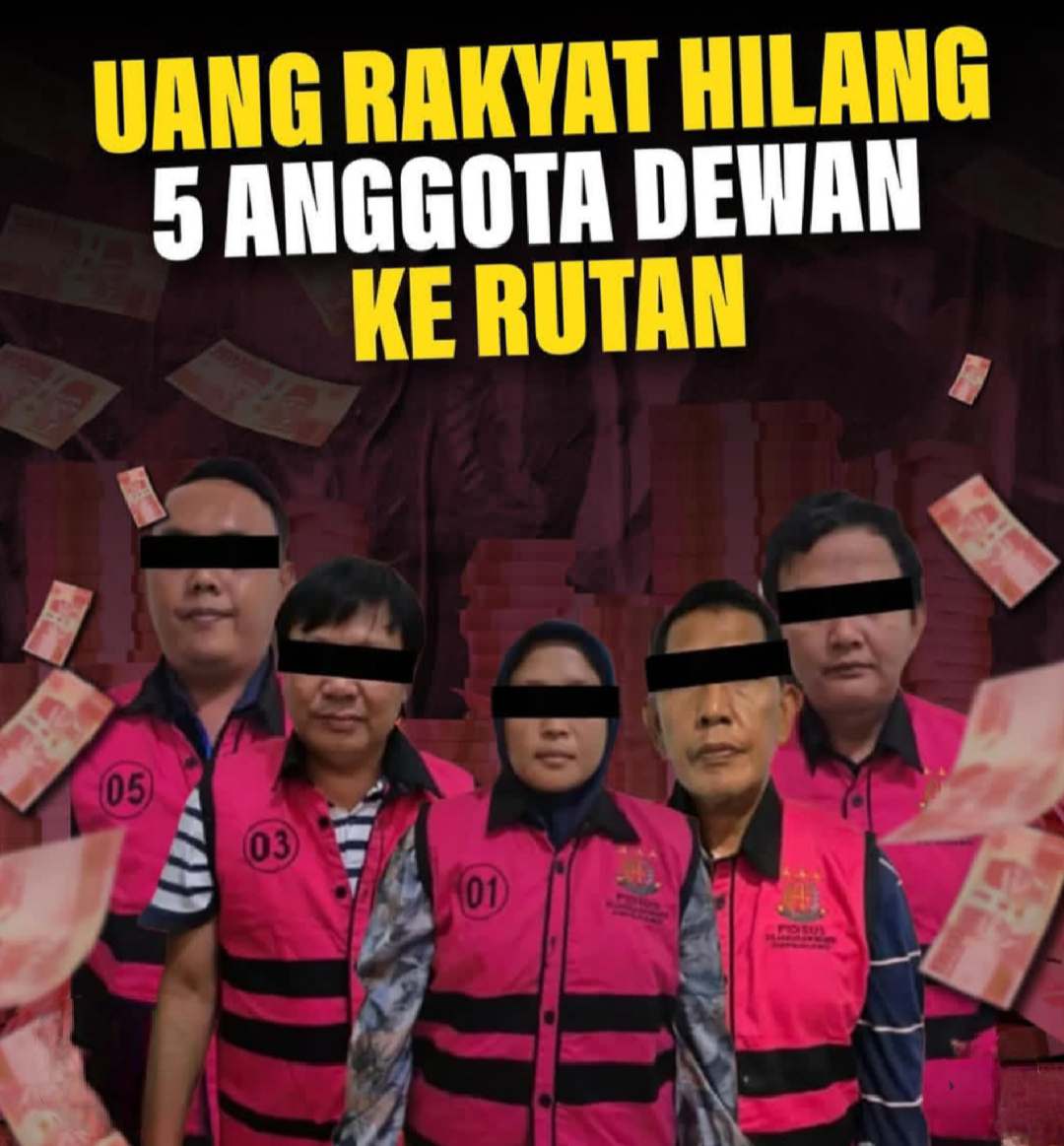 Lima Mantan Anggota DPRD Kepahiang Dibui Kasus Korupsi