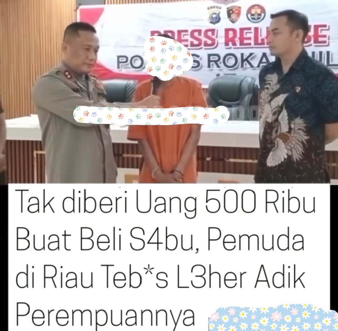 Sulung Tega Bunuh Adik Kandung karena Rp500 Ribu untuk Narkoba