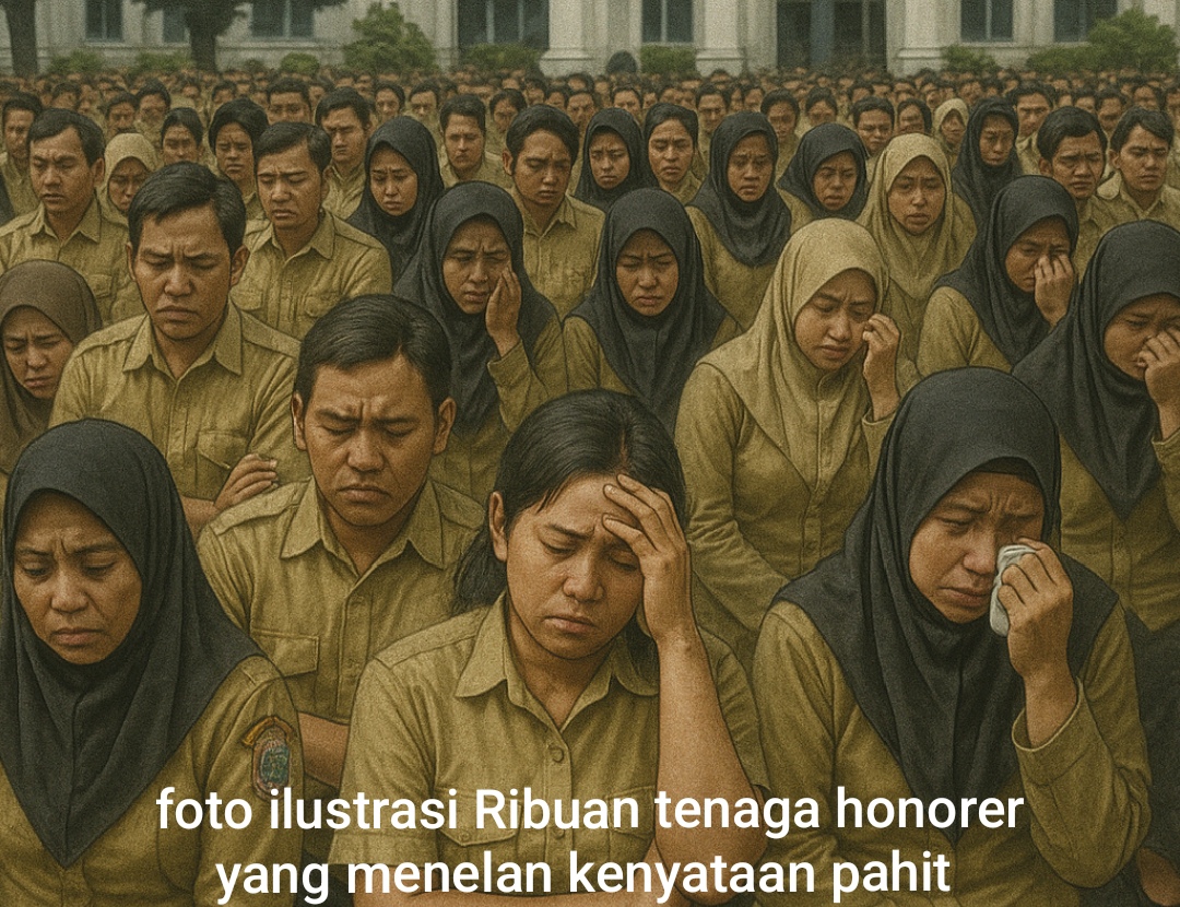 Nestapa Honorer di Bumi Serepat Serasan Yang Terbuang Setelah Mengabdi