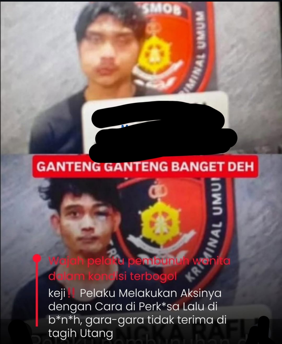 AP Membusuk Tangan di Borgol, Cinta Mati di Tangan Mantan