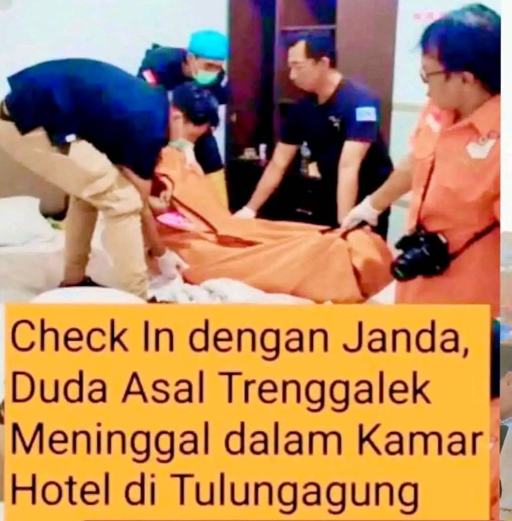 Check-in ke Hotel Bersama Janda, Seorang Duda ditemukan Meninggal 