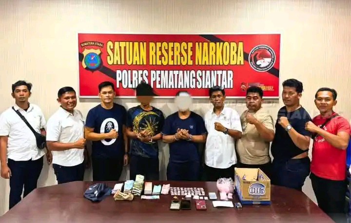 Gerebek ditiga Lokasi, Dua Pengedar Sabu Keok