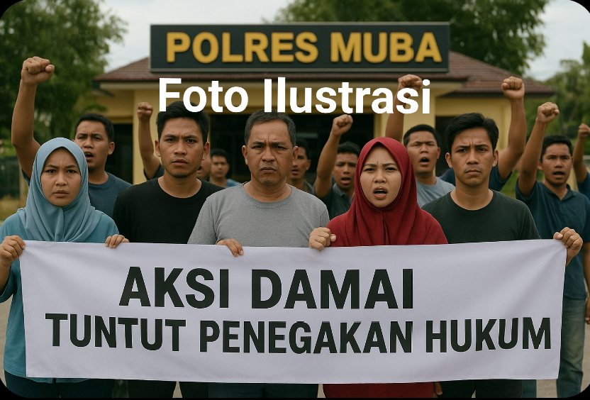 Korban Kasus di Muba Kecewa, Akan Gelar Aksi Damai Tuntut Penegakan Hukum