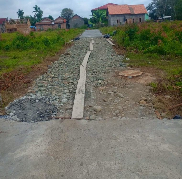 Pembangunan Jalan Setapak di Talang Bulang Diduga Proyek Siluman, Pengguna Anggaran Abai Aturan UU KIP