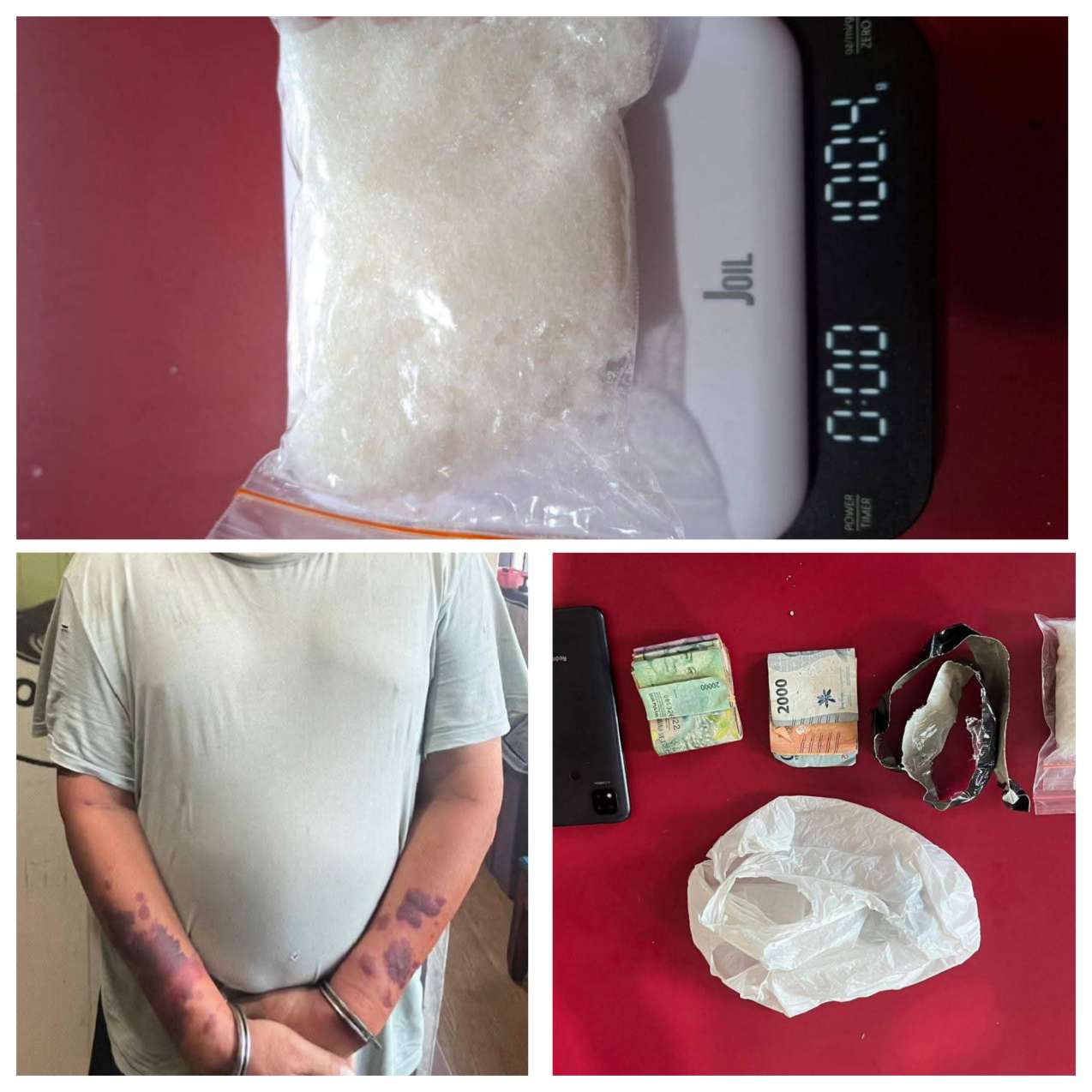 Jaringan Narkoba Diguncang, Pria Paruh Baya Ditangkap dengan 100,4 Gram Sabu