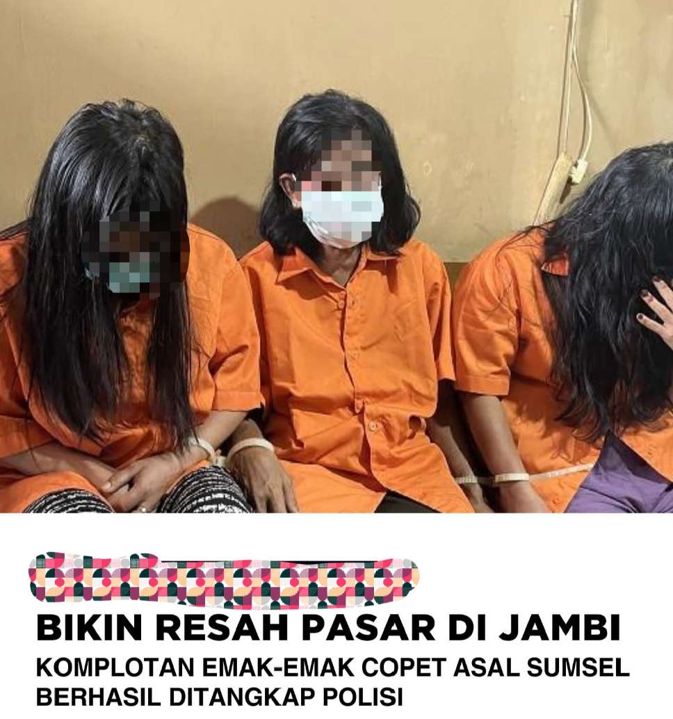 “Tiga Emak-Emak, Akhir Sebuah Aksi di Pasar Talang Banjar”