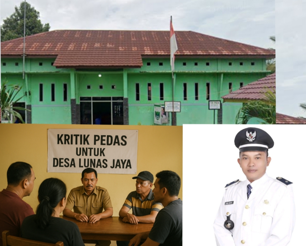 Kepala Desa Lunas Jaya Tidak Tegas. Perangkat Desa Digaji Negara, Tapi Sibuk Layani PT. Servo