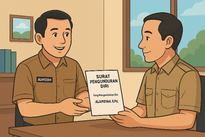 Ketua BPD Curup Mundur Secara Terhormat, Bentuk Kesadaran dan Teladan Kepatuhan Peraturan 