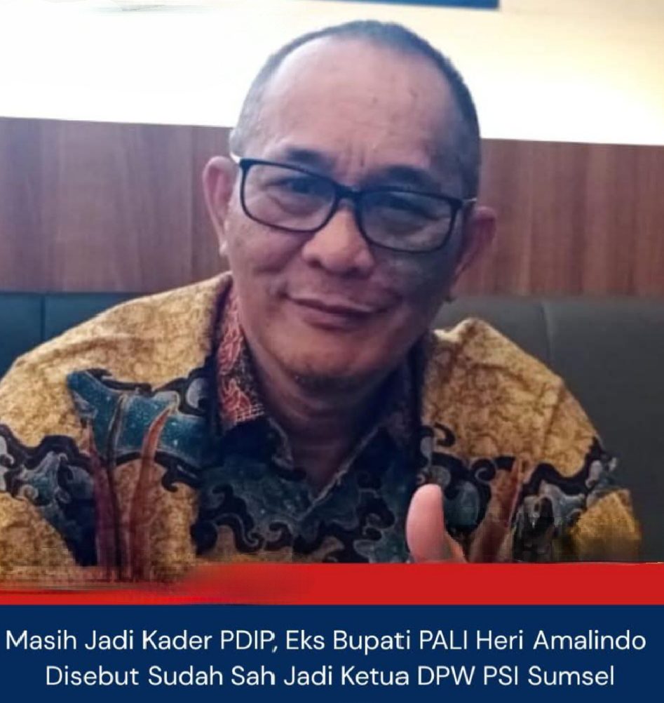 Fenomena Kader PDIP Menyebrang ke PSI Mulai Terjadi di Sumsel