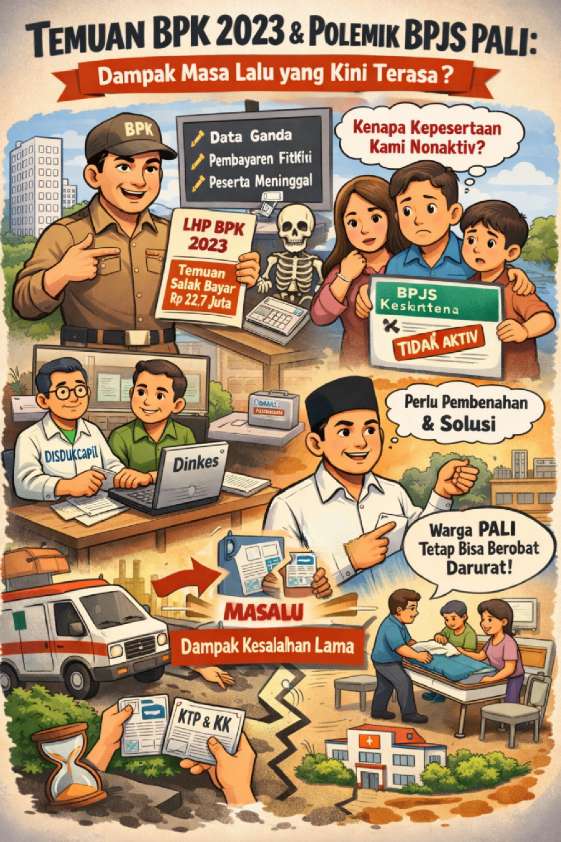 Temuan BPK 2023 dan Polemik BPJS PALI, Dampak Masa Lalu yang Kini Terasa?